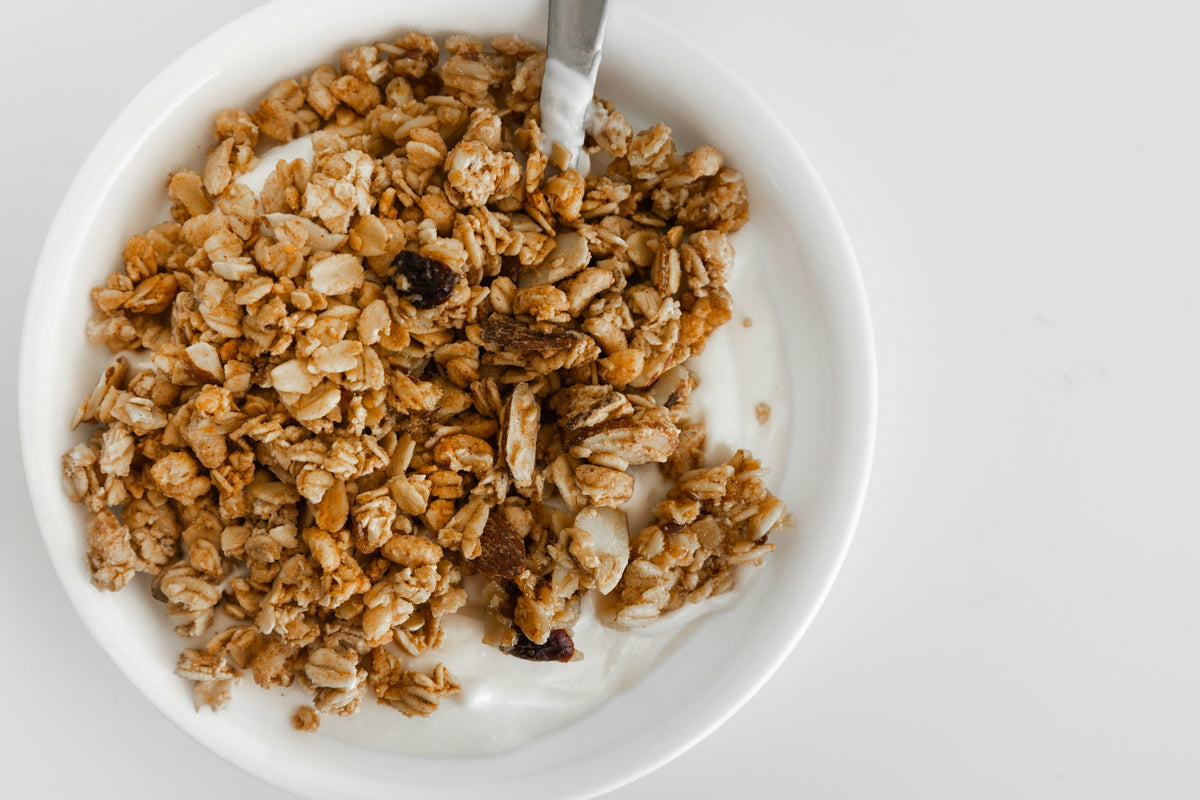 Granola in a bowl